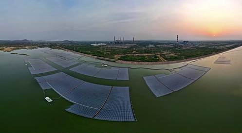 Indias largest floating solar commissioned
